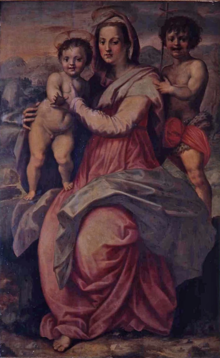 Madonna di Porta Pinti - Museo del cenacolo di A. del Sarto, Firenze, attribuito